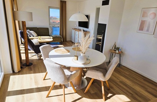 Schillig Apartment | 49.6.S Blinkfüer - Modern, high-quality vacation apartment, sauna, fireplace, large balcony