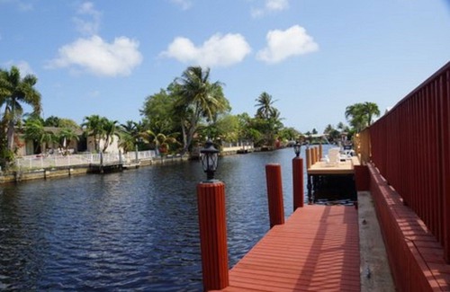 Coral Ridge Isles House | 4BR Waterfront Pool, Dock & Ocean Access. Fort Lauderdale close to Miami