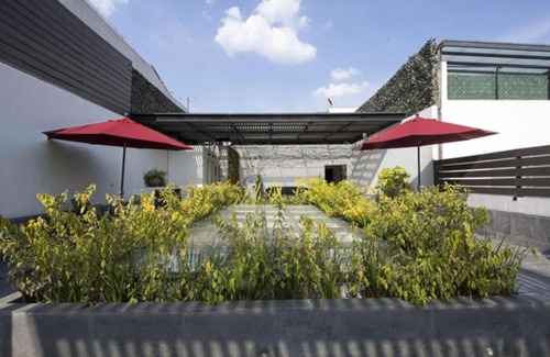 Anahuac House | 4Px Cozy Apartment with trendy Rooftop!