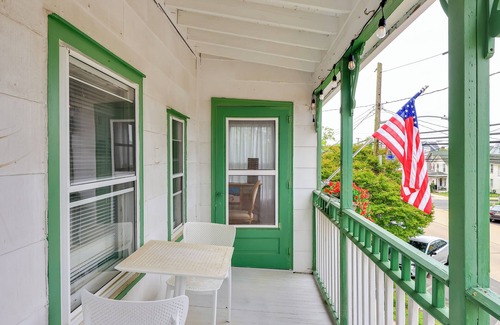 Ocean Grove Apartment | 5 Blocks to Beach: Apt w/Balcony in Ocean Grove!
