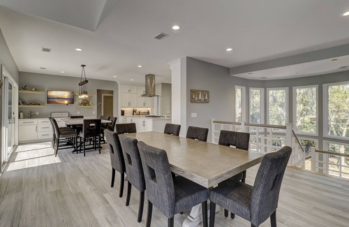 Palmetto Dunes House | 5 Brigantine - 2nd row (25 yards) to the ocean . Great pool & patio area