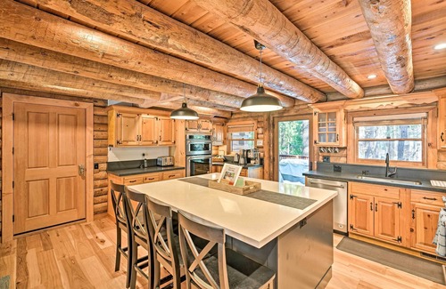 Arnold Cabin | 5 Mi to Hiking: Custom Cabin w/Deck in Arnold!