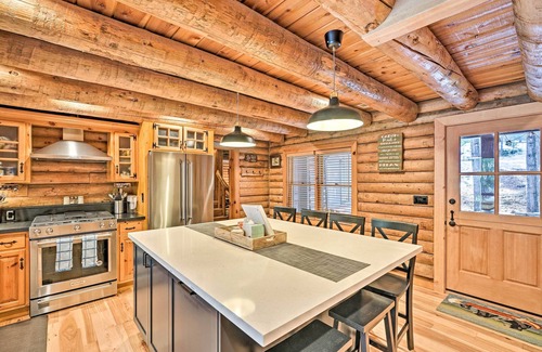 Arnold Cabin | 5 Mi to Hiking: Custom Cabin w/Deck in Arnold!