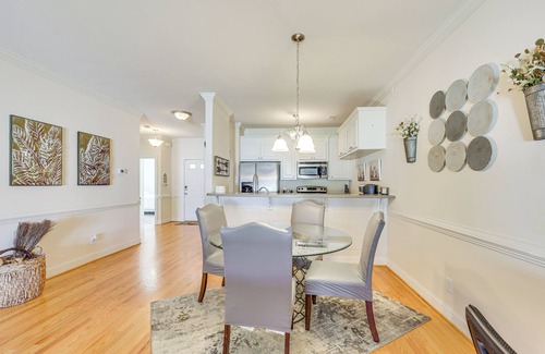 Rocky Mount House | 5 Mi to Rocky Mount Mills: Modern Retreat w/Patio