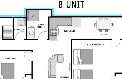 Division No. 3 Villa | 5 minutes from Waterton - sleeps 6 - WCV Unit B