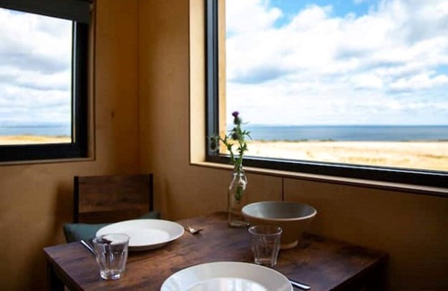 St. Andrews Cabin | 5 rustic cabins, sea views from rewilded farm