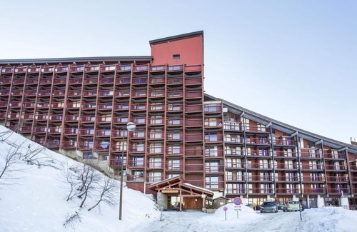 Arc-2000 Apartment | 50m from ski slopes, 10th floor, balcony, tv, 29m², Les Arcs