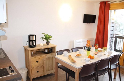 Briancon Apartment | 50m from ski slopes, 5th floor, balcony, tv, ski locker, 34m², Serre Chevalier
