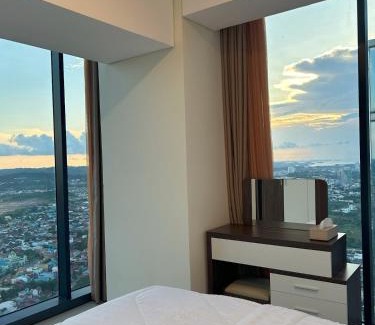 Batam Apartment | 53rd Floor, 2 BR, Netflix, Apt with view by SKY