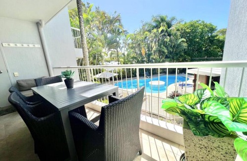 Noosaville Apartment | 54 Noosa Pacific Resort Garden Poolside