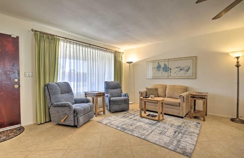 Apache Junction House | 55 and Apache Junction Home Patio and Mountain Views