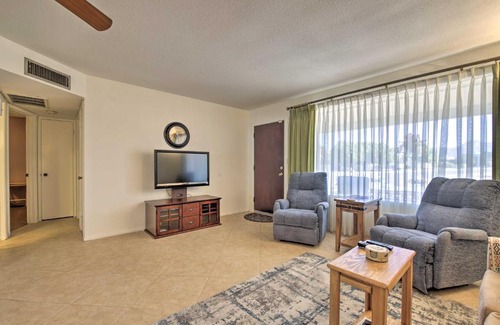 Apache Junction House | 55 and Apache Junction Home Patio and Mountain Views
