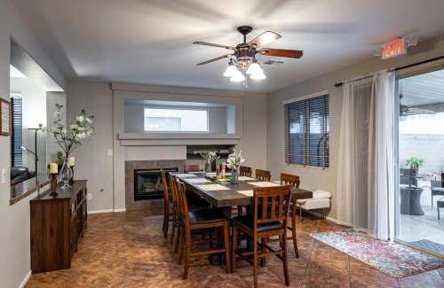 Gibson Springs Villa | 5BR 3BA Family friendly entire home w pool, spa, games, tvs, and more