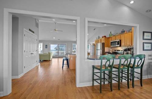 Village of Stump Sound House | 5BR Ocean View House on North Topsail Beach - Pool