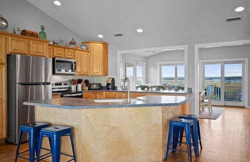 Village of Stump Sound House | 5BR Ocean View House on North Topsail Beach - Pool