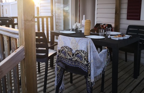 Saint-Julien-en-Born House | 5mn from the beaches, mobile home in a modern 3 * campsite in the Landes forest
