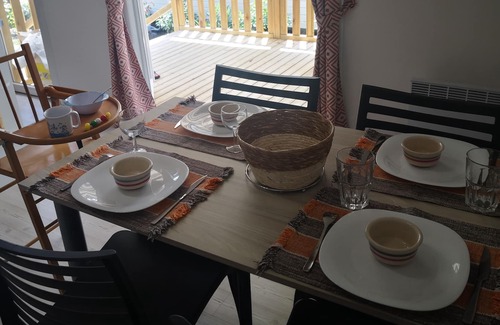 Saint-Julien-en-Born House | 5mn from the beaches, mobile home in a modern 3 * campsite in the Landes forest