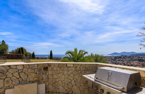Le Cannet Villa | 6-bedroom villa, private pool, panoramic view (sea, mountain & over all Cannes)