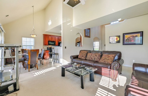 Concord House | 6 Mi to Charlotte Motor Speedway: Home w/Fire Pit