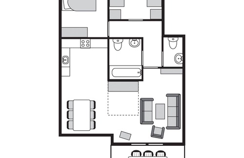 Ruetli Apartment | 6-person apartment in the holiday park Landal Vierwaldstättersee