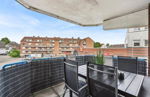 Bocholt Apartment | 6 Schlafplätze - Zentral, Balkon, Parkplatz, Küche