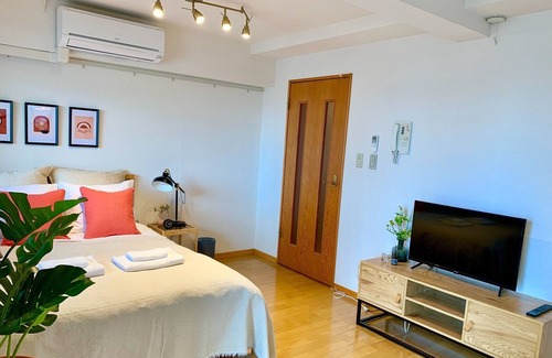 Yotsuya Apartment | 601 Studio with Private Rooftop Balcony - Al di la Yotsuya 601 / Shinjuku-ku Tokyo