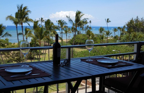 Kihei Condo | #605 Top Floor Unobstructed Ocean View/Sunsets, New quiet A.C.