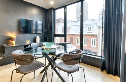 Haute-Ville Condo | #657 CONDO NEUF 1 ch. fermée Vieux-Québec rue St-Jean