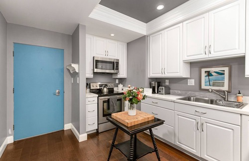 Carlsbad Condo | 689 - Steps to the Resort, Peaceful Studio with free Wifi & Parking