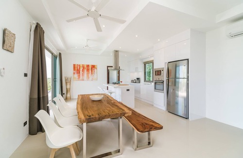 Plai Laem Villa | 7 bedroom villa with sea view and view of Samui elephant Haven elephant
