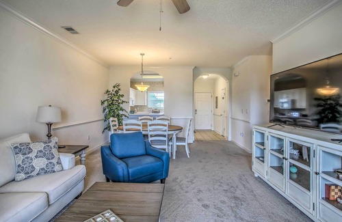 Carolina Forest Condo | 7 Mi to Myrtle Beach Boardwalk: Condo w/Balcony!