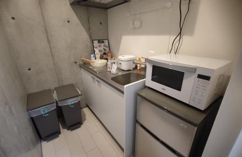 Higashinippori Apartment | 7-minute walk from Uguisudani Station located on the 2nd floor of an apartment-style building Twin room No elevator