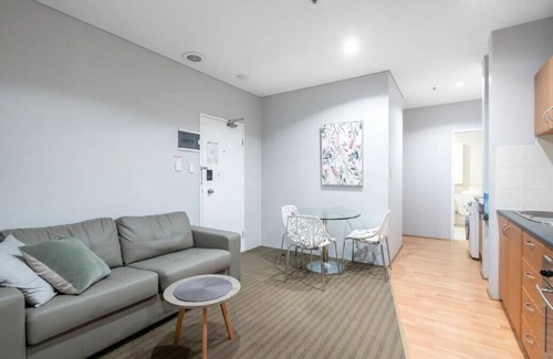 Perth Central Business District Apartment | 708 Enchanting Urban Oasis 1BR+Balcony CBD