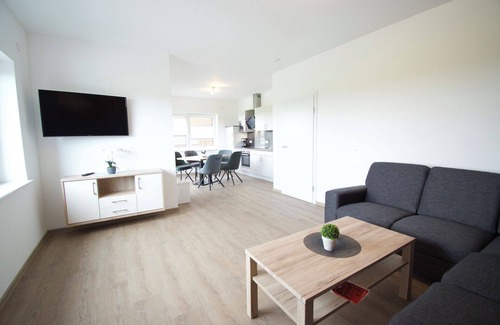 Norddeich Apartment | 71 m² Fewo, 4 Personen , 1 Schlafzimmer, Wohnschlafzimmer