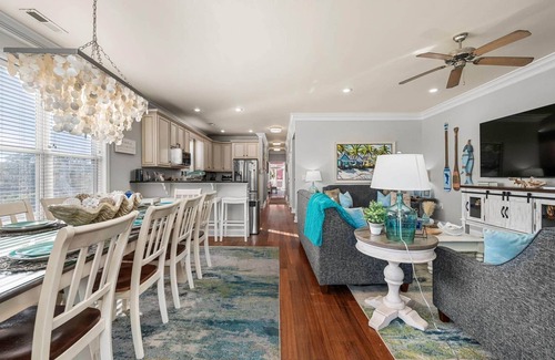 Garden City House | 75 Feet From Beach Private Heated Pool & Hot Tub