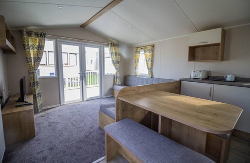 Walton on the Naze House | 8 berth caravan with decking to hire at Naze Marine in Essex ref 17280C