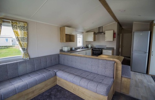 Walton on the Naze House | 8 berth caravan with decking to hire at Naze Marine in Essex ref 17280C