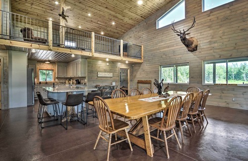 Au Gres Township Cabin | 800-Acre Au Gres Oasis: 2 Ponds + ATV Trails!