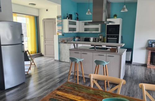Fecamp Apartment | 80m² apartment with south-facing terrace, sea and harbor view