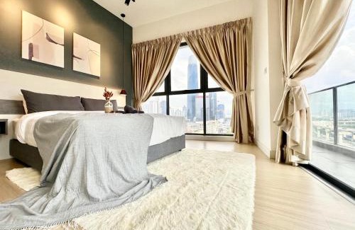 Pudu Apartment | 9 Pax Continew 2R2B Premium Amenities 10mins to KLCC TRX