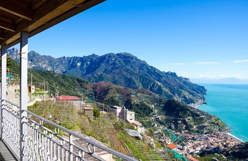 Scala Apartment | A Casa Romano Situated in a Peaceful Location Having Spectacular View of the sea