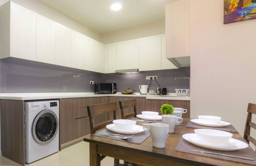Central District Apartment | A Comfy & Homely Suasana Suites in JB, High Floor