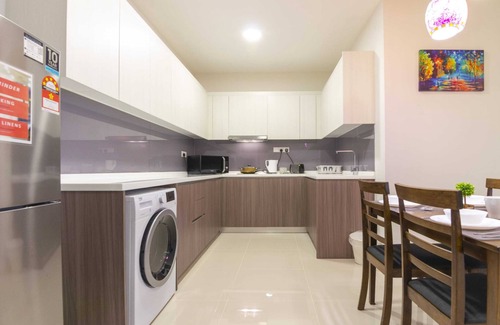 Central District Apartment | A Comfy & Homely Suasana Suites in JB, High Floor