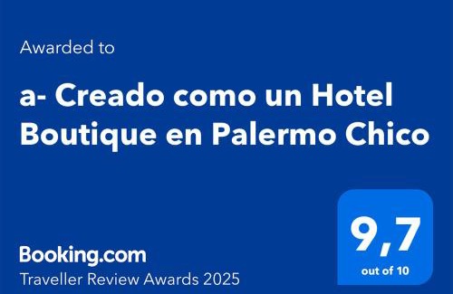 Palermo Apartment | a- Creado como un Hotel Boutique en Palermo Chico