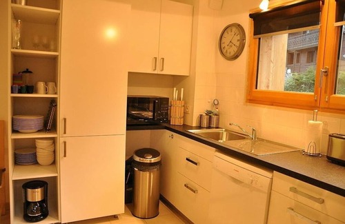 Morzine Apartment | A delightful 2 bed ski in/out or biking ground floor apt. with own small garden