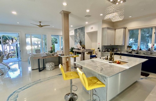 Englewood Villa | A fantasy island Beachfront biohacking estate w Renowned yogi in Palace