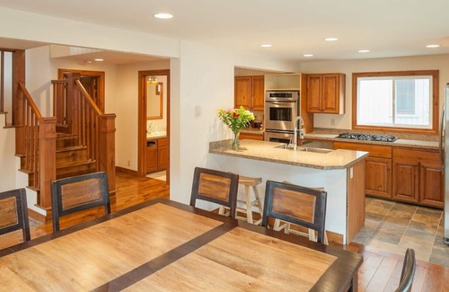 Warm Springs House | A-Frame chalet with an Italian touch