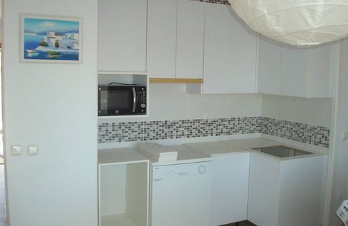 Vera Beach House | A impressive nudist apartment with terrace and two rooms, AC and pool