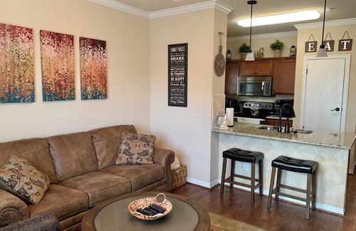 College Station Condo | A&M Upscale Graduation/Ring Day/Corporate 1BR Condo