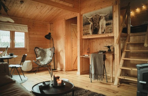 Krachtighuizen Cabin | A magical get away with hottub and forest view